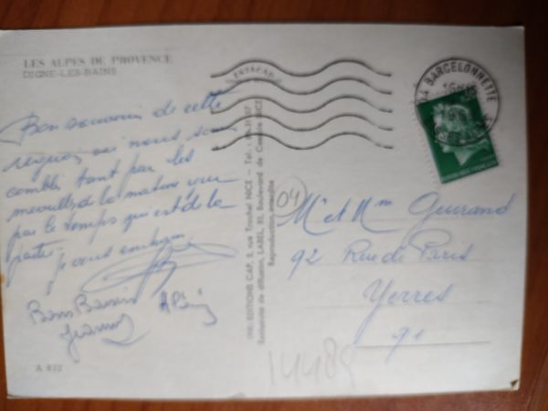 Carte Postale Digne Les Bains - Image 2