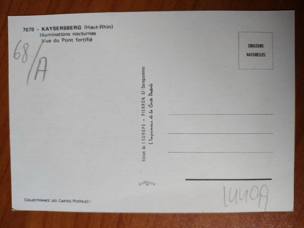 Carte Postale Kaysersberg Haut Rhin - Image 2