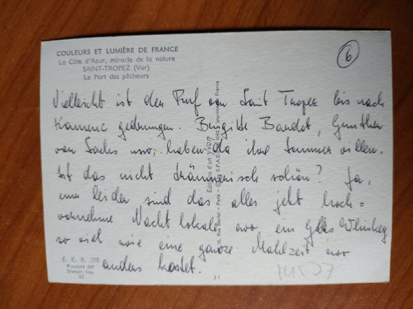 Carte Postale Saint Tropez - Image 2