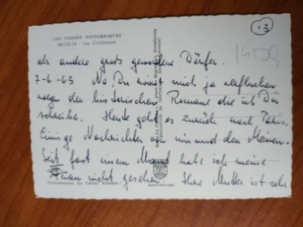 Carte Postale Colchiques - Image 2