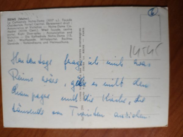 Carte Postale Reims - Image 2