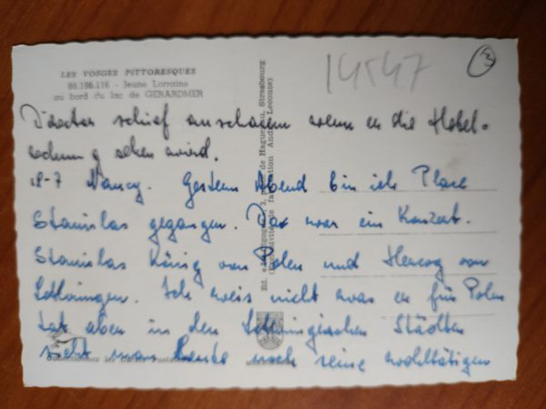 Carte Postale Les Vosges Gerardmer - Image 2