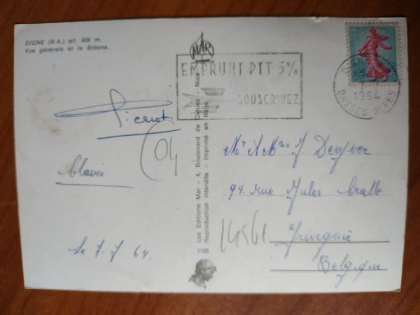 Carte Postale Digne Vue Generale - Image 2