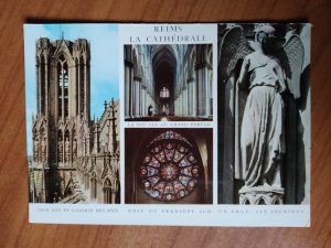Carte Postale Reims La Cathedrale