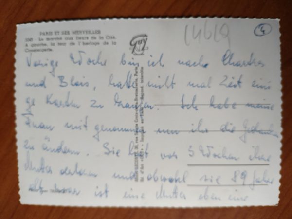 Carte Postale Paris er ses Merveilles - Image 2