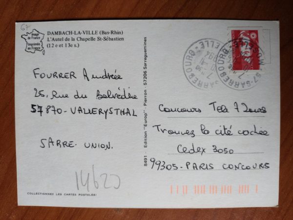 Carte Postale Dambach La Ville - Image 2