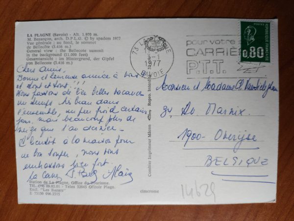 Carte Postale La Plagne - Image 2