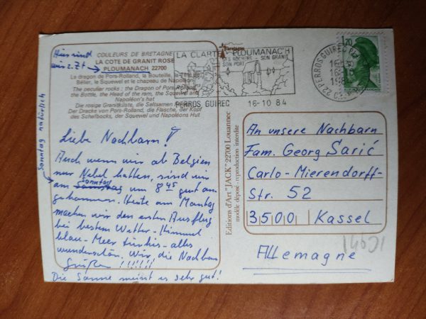 Carte Postale Ploumanach - Image 2