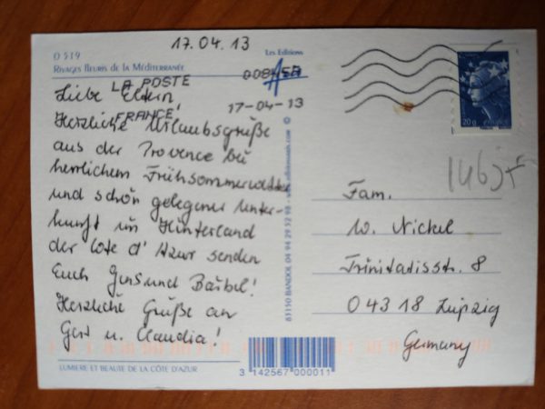 Carte Postale Cote de Azur - Image 2