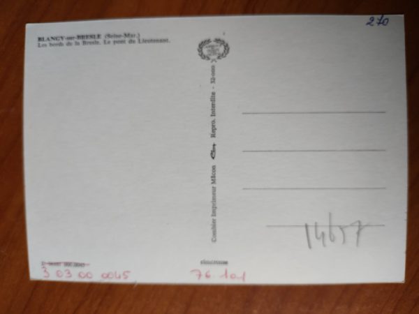 Carte Postale Blagngy sur Bresle - Image 2