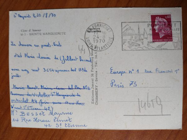 Carte Postale Sainte Marguerite - Image 2