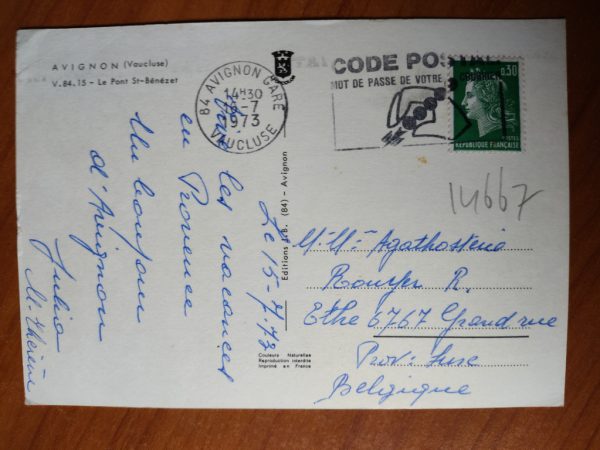 Carte Postale Avignon Pont - Image 2