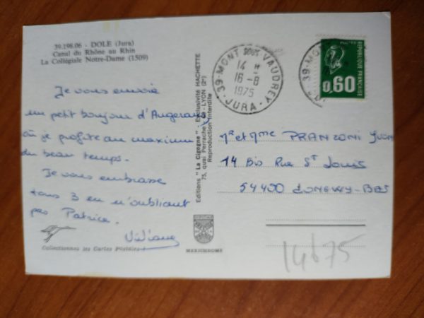 Carte Postale Dole - Image 2