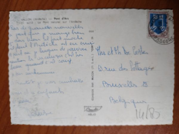 Carte Postale Vallon - Image 2