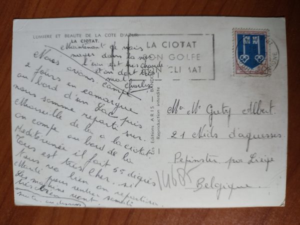 Carte Postale La Ciotat - Image 2