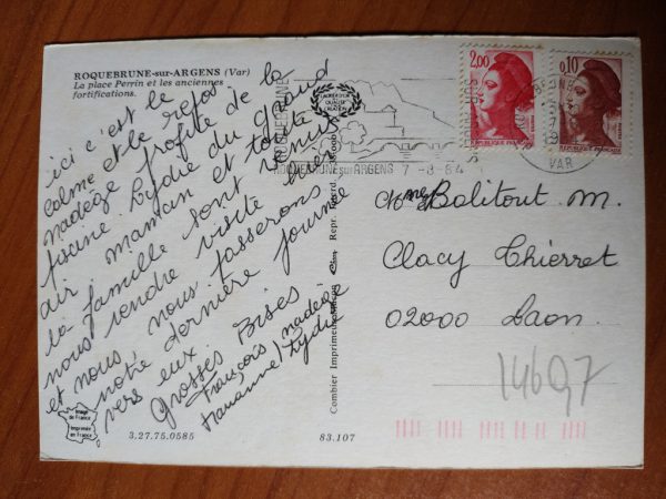Carte Postale Argens - Image 2