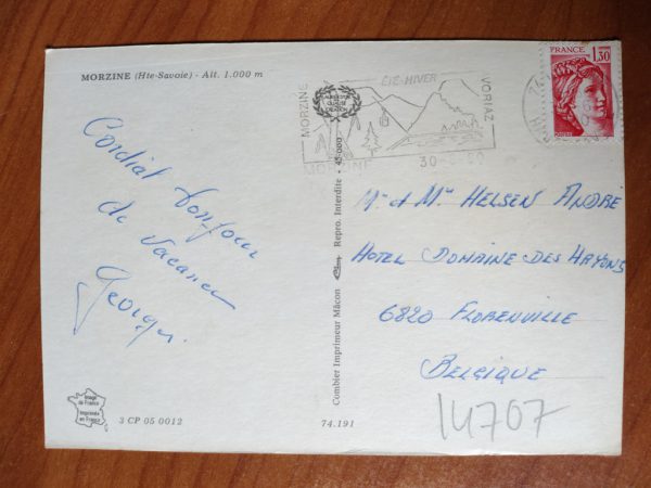 Carte Postale Morzine - Image 2
