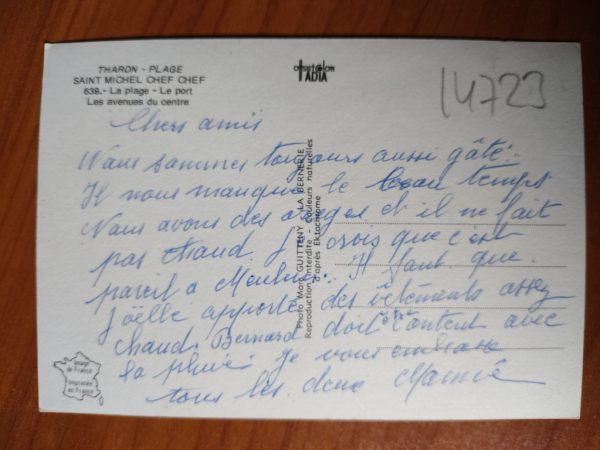 Carte Postale Tharon - Image 2