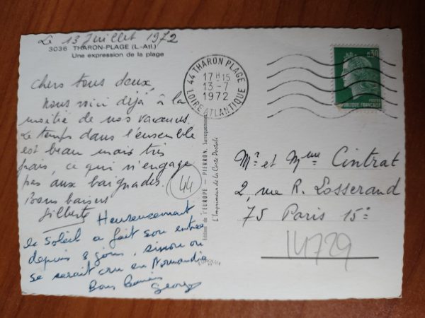 Carte Postale Tharon - Image 2