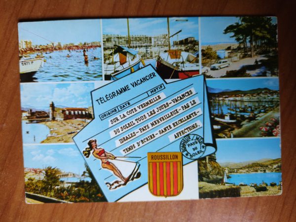Carte Postale La Cote Vermeille