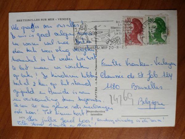 Carte Postale Bretignolles - Image 2
