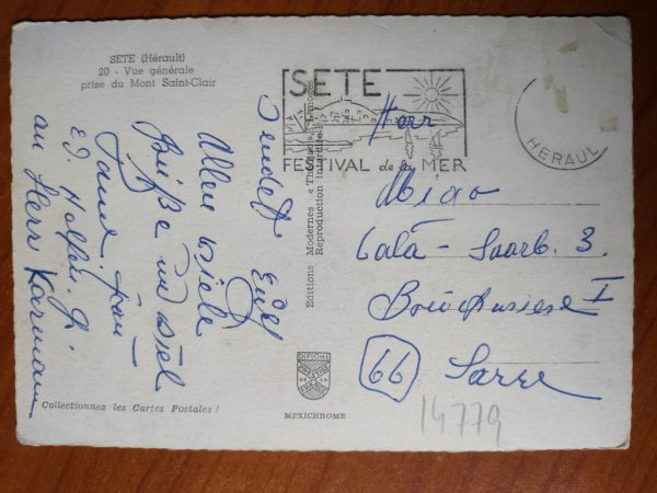 Postcard Sete Herault - Image 2