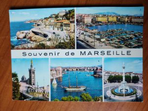 Postcard Marseille 5 pictures