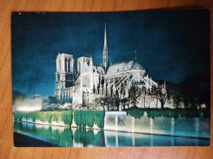 Postcard Paris Notre Dame