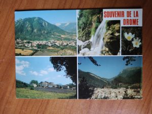 Postcard Souvenir de la Drome