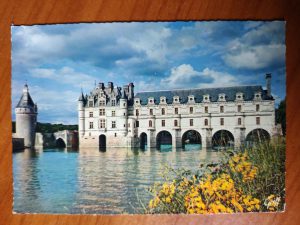 Postcard Touraine Chenonceaux