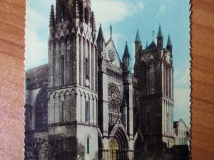 Postcard Poitiers Vienne Cathedrale