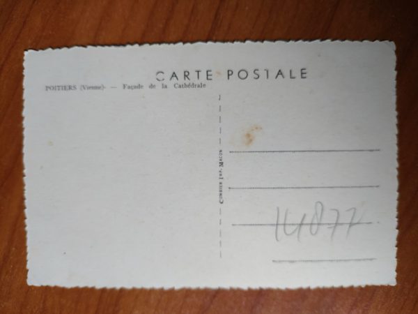 Postcard Poitiers Vienne Cathedrale - Image 2