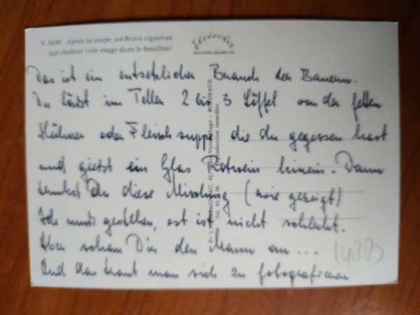 Postcard Apres sa soupe - Image 2