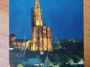 Postcard Strasbourg Cathedrale
