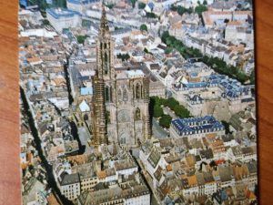 Postcard Strasbourg Cathedrale