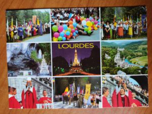Postcard Lourdes 9 pictures