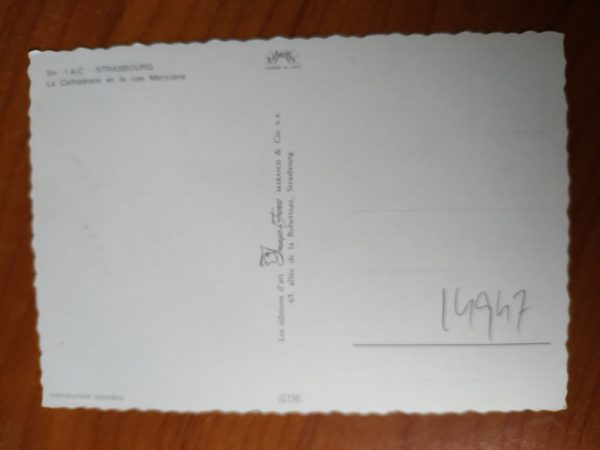 Postcard Strasbourg Cathedrale - Image 2