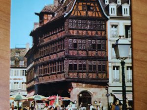 Postcard Strasbourg Maison Kammerzell