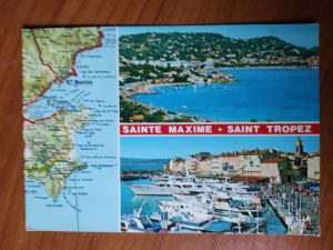 Postcard Saint Maxime Saint Tropez