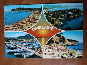 Postcard Cavalaire 4 pictures