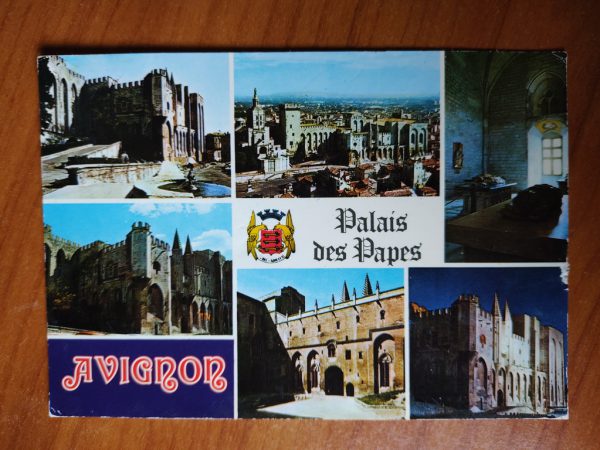 Postcard Avignon Palais des Papes