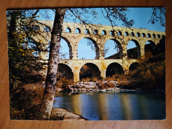 Postcard Le Pont Du Gard Languedoc
