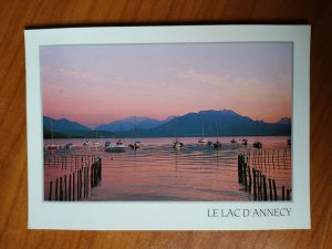 Postcard Le Lac de Annecy