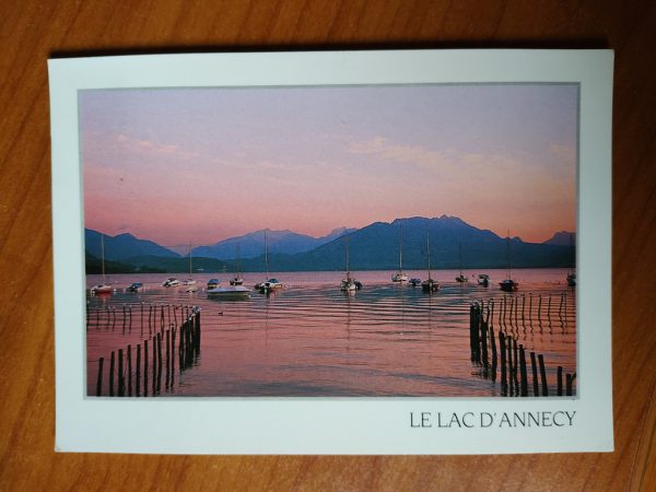 Postcard Le Lac de Annecy