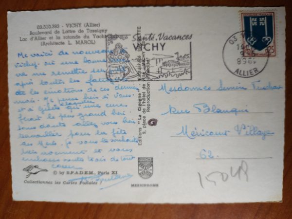 Postcard Vichy - Image 2