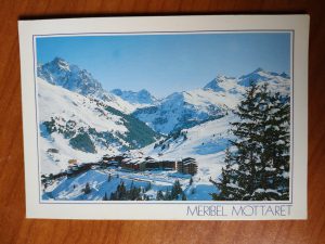 Postcard Meribel Mattaret
