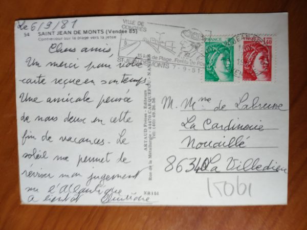 Postcard Saint Jean de Monts - Image 2