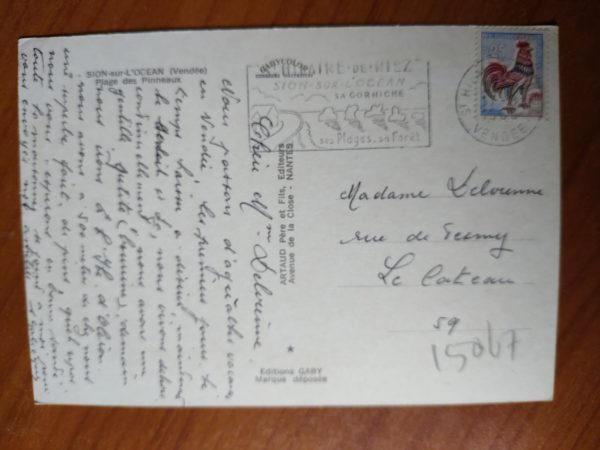 Postcard Sion sur La Ocean - Image 2