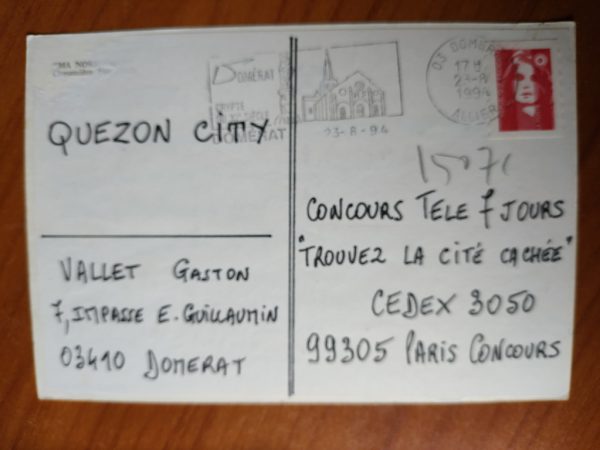 Postcard Domerat - Image 2