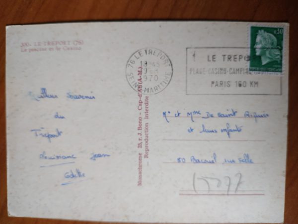 Postcard le Treport - Image 2